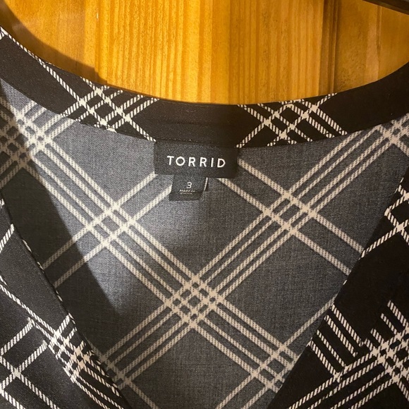 Tshirt Torrid Plaid Dress - Picture 2 of 3